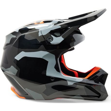 Casco Cross Fox Racing V1 Bnkr - (2023)