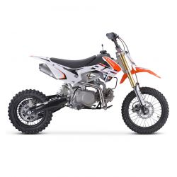 Pit Bike Bastos - BS 125cc Semi Automatica - 12"/14" - Arancione