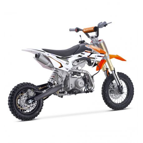 Pit Bike Bastos - BS 90cc Semi Automatico - 10"/12" - Arancione