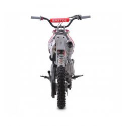 Pit Bike Bastos 125cc - 12"/14" (Semi-Automatique) - Rouge - (2023)