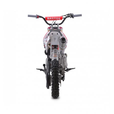 Pit Bike Bastos - BS 125cc Semi Automatica - 12"/14" - Rosso