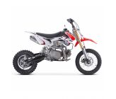 Pit Bike Bastos 125cc - 12"/14" (Semi-Automatique) - Rouge - (2023)