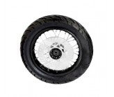 Roue avant Supermotard Avant 12" Acier (Axe 15mm)