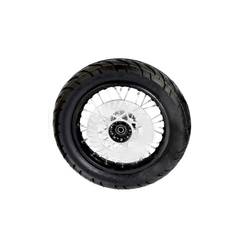 Roue avant Supermotard Avant 12" Acier (Axe 15mm)