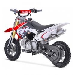 Pit Bike Bastos - BS Mini 70cc Automatique - 10"/10" - Rouge