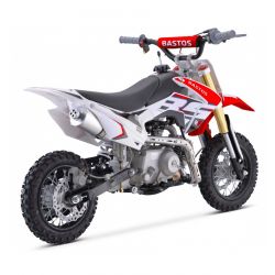 Pit Bike Bastos - BS Mini 70cc Automatique - 10"/10" - Rouge