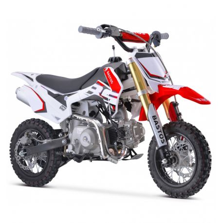 Pit Bike Bastos - BS Mini 70cc Automatique - 10"/10" - Rouge