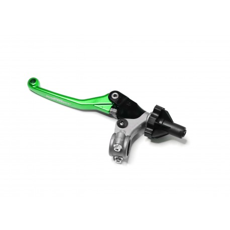 Levier d'embrayage Pit Bike YCF Repliable/Réglable - Vert