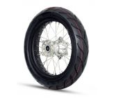 Roue arrière complète Supermotard - 17" - Aluminium