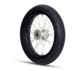 Ruota anteriore completa Supermotard - 17" - Alluminio