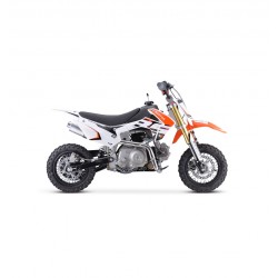 Pit Bike Bastos - BS Mini 90cc Semi Automatico - 10"/10" - Arrancione