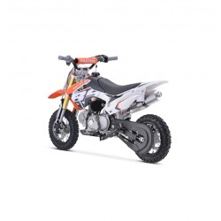 Pit Bike Bastos - BS Mini 90cc Semi Automatico - 10"/10" - Arrancione