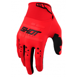 Gants Cross SHOT VISION - Red