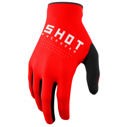 Gants SHOT KID RAW - Red