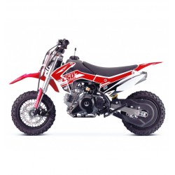 Pit Bike Bastos - L50cc Automatico - 10"/10" - Rosso