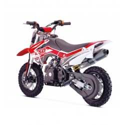 Pit Bike Bastos - L50cc Automatico - 10"/10" - Rosso