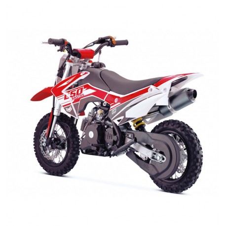 Pit Bike Bastos - L50cc Automatico - 10"/10" - Rosso