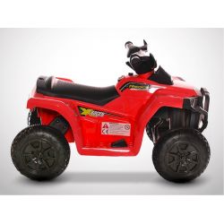 Quad Electrique Enfant KINGTOYS - Bison 20W - Rouge