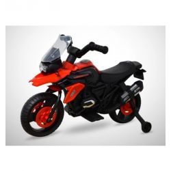 Moto Electrique Enfant KINGTOYS - 1000GS 18W - Rouge