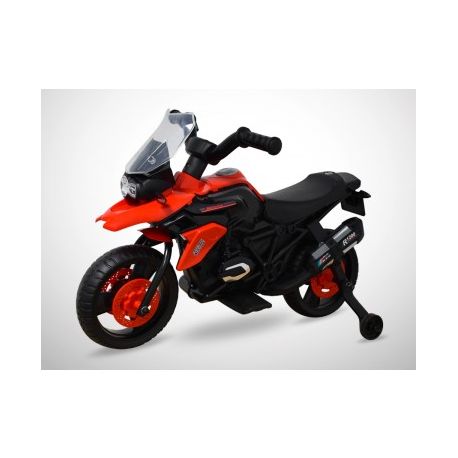 Moto Electrique Enfant KINGTOYS - 1000GS 18W - Rouge