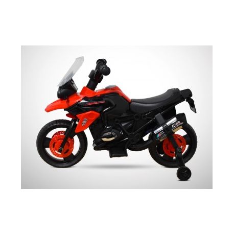 Moto Electrique Enfant KINGTOYS - 1000GS 18W - Rouge