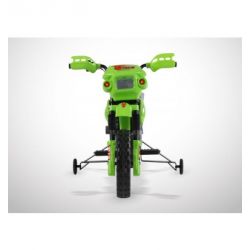 Moto Electrique Enfant KINGTOYS - Cobra 18W - Vert