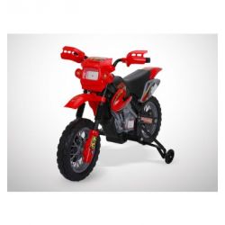 Moto Electrique Enfant KINGTOYS - Cobra 18W - Rouge