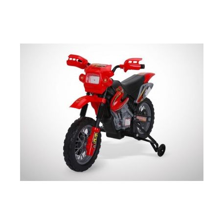 Moto Electrique Enfant KINGTOYS - Cobra 18W - Rouge