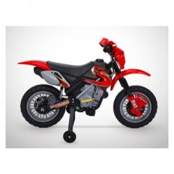 Moto Electrique Enfant KINGTOYS - Cobra 18W - Rouge