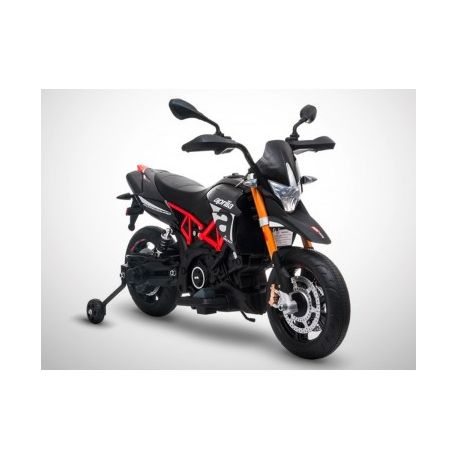 Moto Electrique Enfant KINGTOYS - Aprilia Dorsoduro 900 36W - Noir