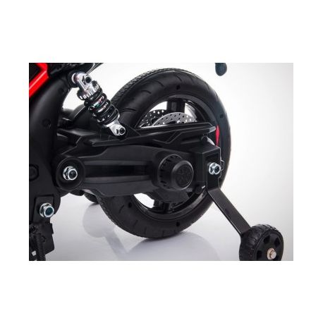 Moto Electrique Enfant KINGTOYS - Aprilia Dorsoduro 900 36W - Noir