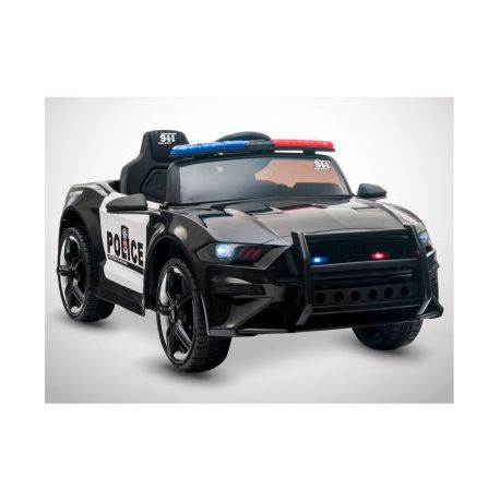 Voiture Electrique Enfant KINGTOYS Mustang 60W - Police