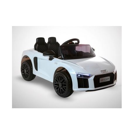 Voiture Electrique Enfant KINGTOYS Audi R8 Spyder 40W - Blanc