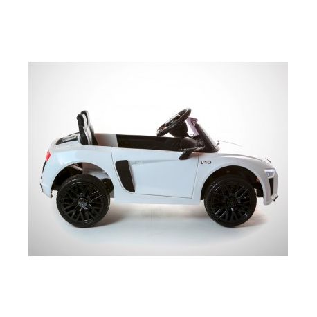 Voiture Electrique Enfant KINGTOYS Audi R8 Spyder 40W - Blanc