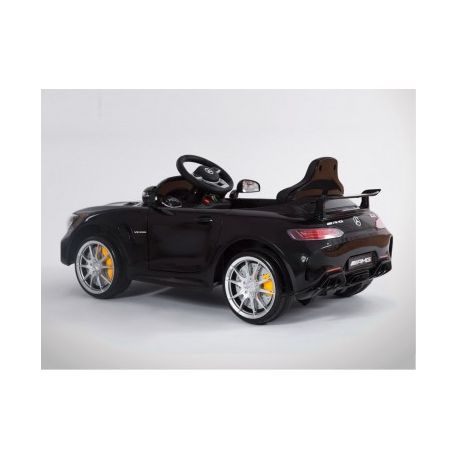 Voiture Electrique 1 Place Enfant KINGTOYS Mercedes GT-R AMG 70W - Noir