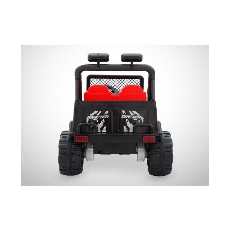 Voiture Electrique 2 Places Enfant KINGTOYS 4x4 Moutain 70W - Noir