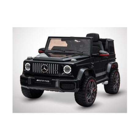 Voiture Electrique 1 Place Enfant KINGTOYS Mercedes G 63 AMG 50W - Noir