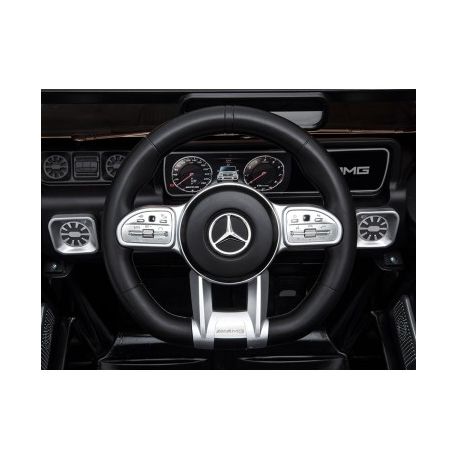 Voiture Electrique 1 Place Enfant KINGTOYS Mercedes G 63 AMG 50W - Noir