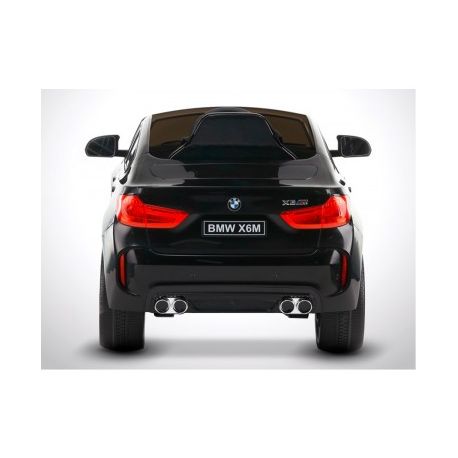  Voiture Electrique 1 Place Enfant KINGTOYS BMW X6M 70W - Noir