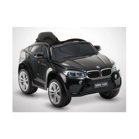  Voiture Electrique 1 Place Enfant KINGTOYS BMW X6M 70W - Noir