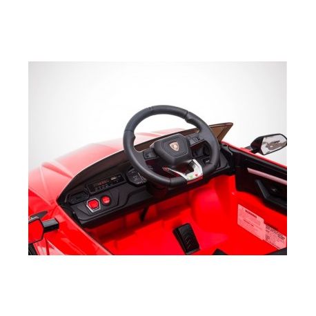 Voiture Electrique 1 Place Enfant KINGTOYS Lamborghini Urus 70W - Rouge