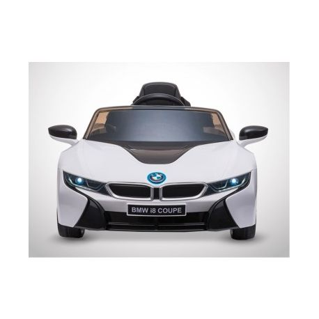 Voiture Electrique 1 Place Enfant KINGTOYS BMW I8 60W - Blanc