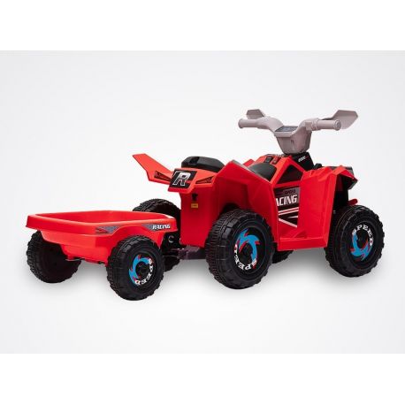 Quad Electrique 25W Enfant Bison - Rouge