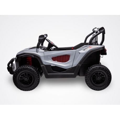 Buggy electrique 2 Places 140W Enfant 4x4 SSV - gris