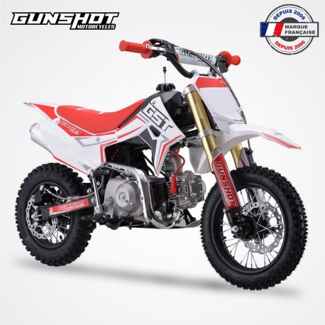 Pit Bike GUNSHOT 110cc 10"/12" Semi-automatique - 2024