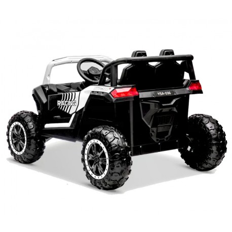 Buggy elettrico bambini + Telecomando 1 posto 12V 4x25Watt UTV-MX - Bianco