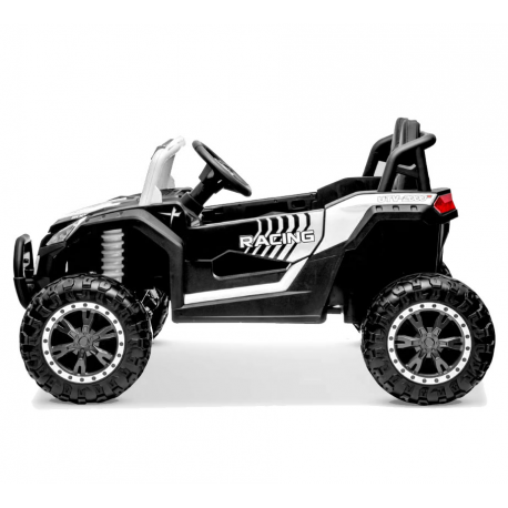 Buggy elettrico bambini + Telecomando 1 posto 12V 4x25Watt UTV-MX - Bianco