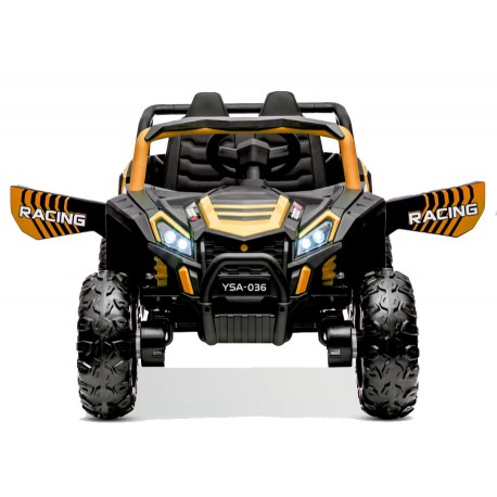 Buggy électrique enfant 1 Place + Télécommande 12V 4x25Watt  UTV-MX - Gold