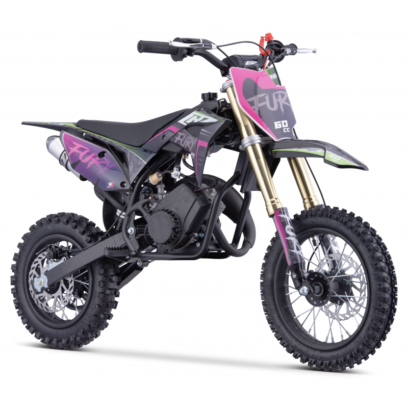 Pit Bike CRZ Fury 2 temps 10"/12" - 60cc - Violet - 2024