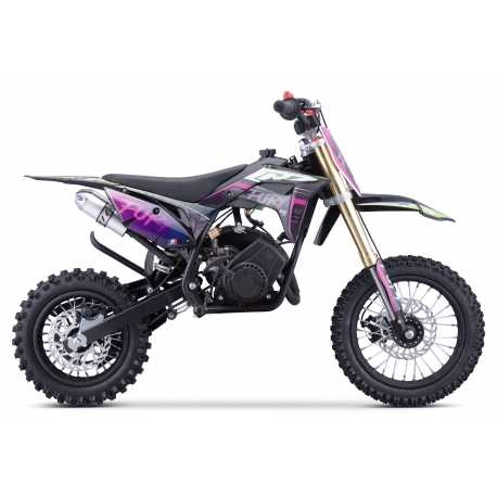 Pit Bike CRZ Fury 2 temps 10"/12" - 60cc - Violet - 2024